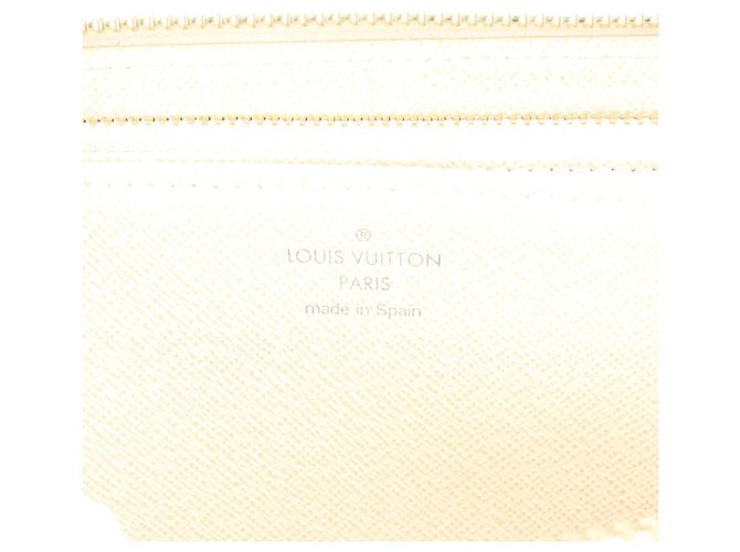 Louis Vuitton Damier Azur Zippy Wallet White - view 8