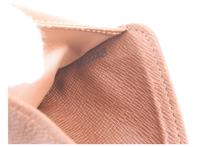 Portafoglio bi-fold compatto con zip Louis Vuitton Monogram Marrone - vista 9