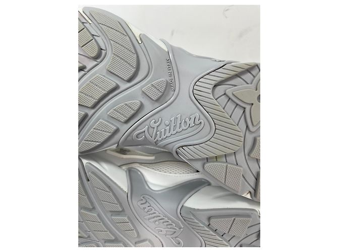Sneakers Louis Vuitton Olympia Monogram Bianco Monogramma - vista 12