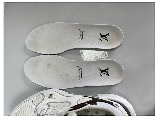 Sneakers Louis Vuitton Olympia Monogram Bianco Monogramma - vista 14