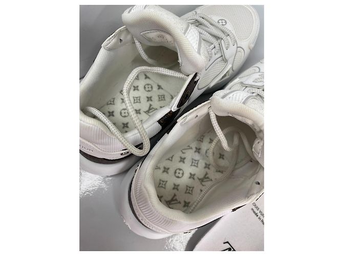 Sneakers Louis Vuitton Olympia Monogram Bianco Monogramma - vista 15