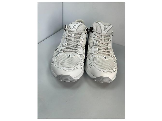 Sneakers Louis Vuitton Olympia Monogram Bianco Monogramma - vista 4