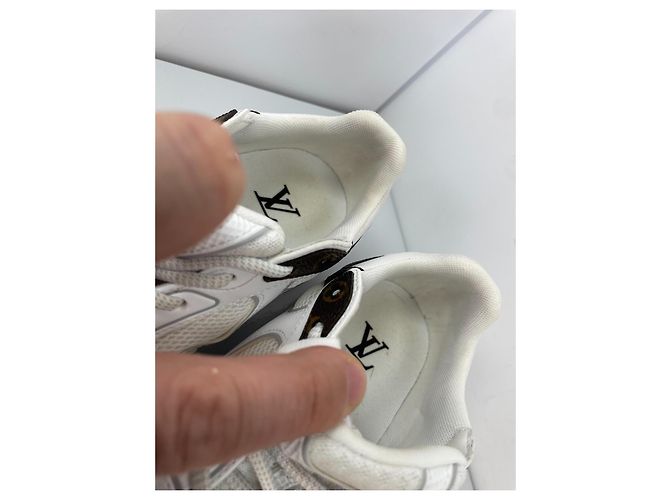 Sneakers Louis Vuitton Olympia Monogram Bianco Monogramma - vista 6