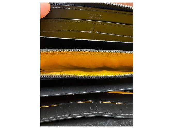 Goyard Saint Louis Cartera con Cremallera Castaño Negro - vista 11