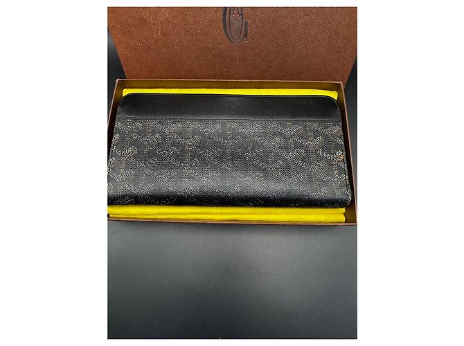 Goyard Saint Louis Cartera con Cremallera Castaño Negro - vista 3