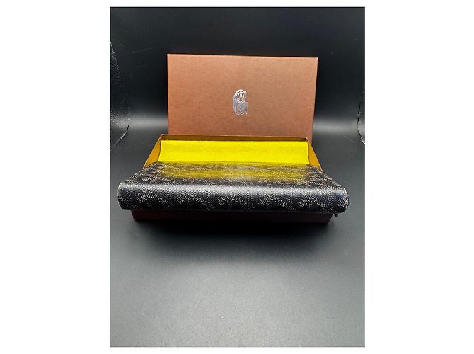 Goyard Saint Louis Cartera con Cremallera Castaño Negro - vista 7