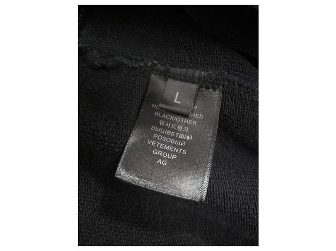 Vêtements Vetements Logo Hoodie - Ansicht 4