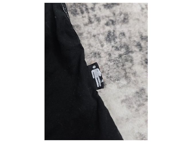 Jean Paul Gaultier Camicia senza maniche Nero Bianco - vista 3