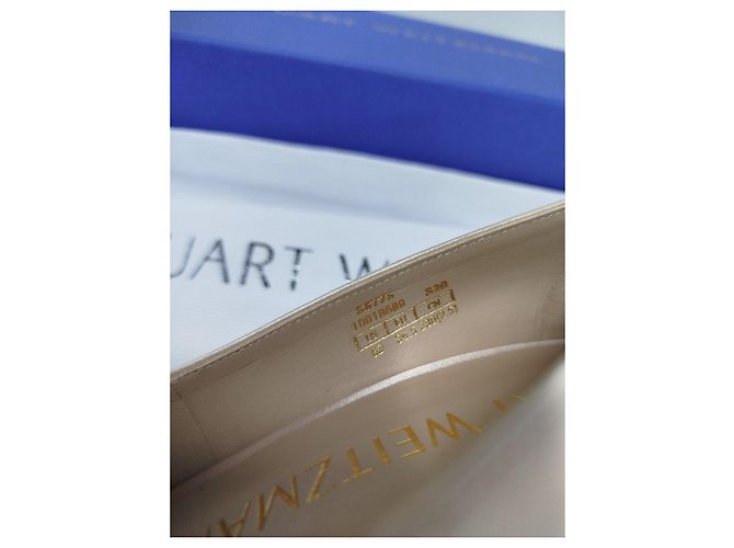 Stuart Weitzman Anny Pumps aus blassrosa Satin Pink - Ansicht 4