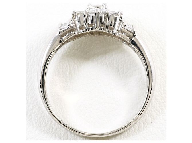 Autre Marque Platin-Diamant-Bandring - Ansicht 3