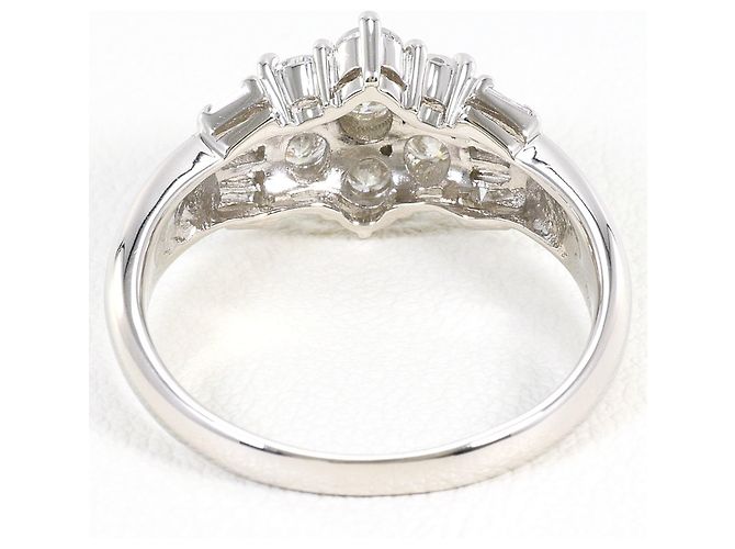Autre Marque Platin-Diamant-Bandring - Ansicht 4