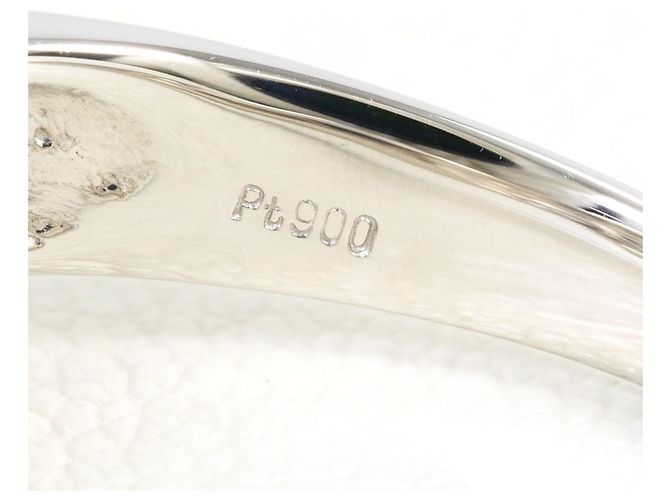 Autre Marque Platin-Diamant-Bandring - Ansicht 5