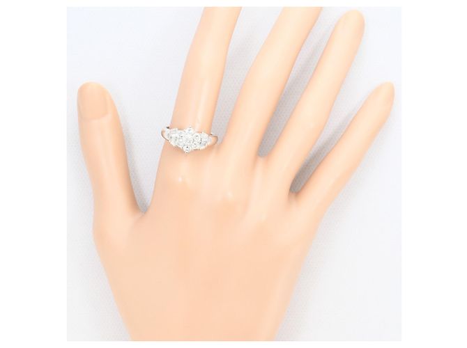 Autre Marque Platin-Diamant-Bandring - Ansicht 7