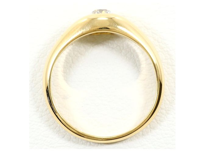 Autre Marque Anello fede in oro giallo 18K e diamanti D'oro - vista 3