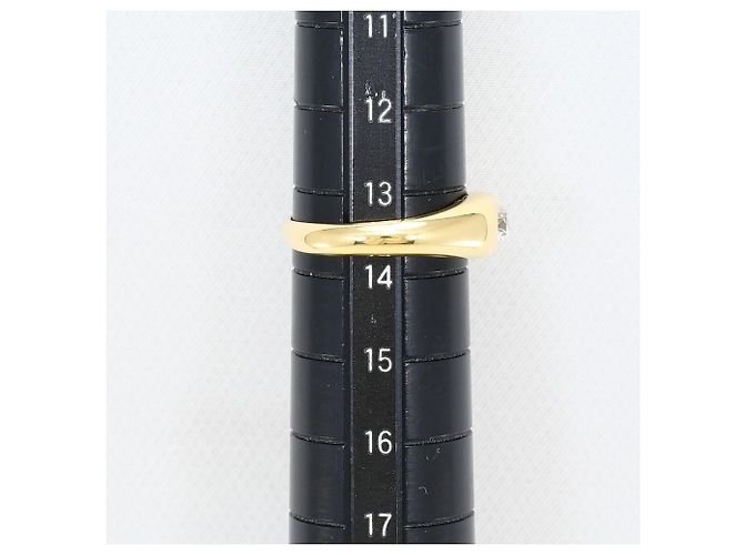 Autre Marque Anello fede in oro giallo 18K e diamanti D'oro - vista 8