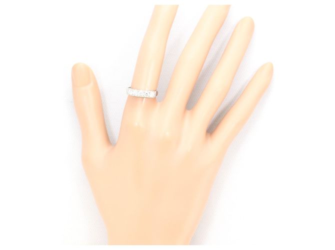 Autre Marque Platin-Bandring PT850 mit Diamant - Ansicht 7