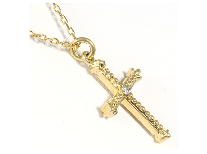 Autre Marque Collana in oro giallo 18K con diamante D'oro - vista 2