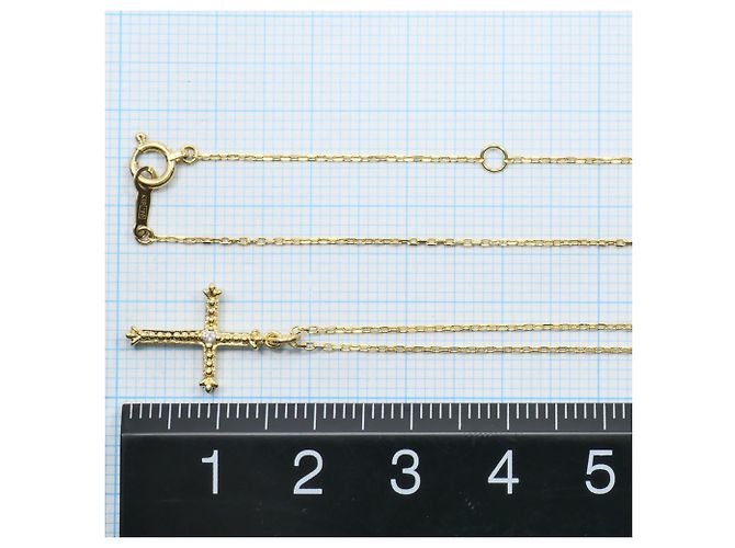 Autre Marque Collana in oro giallo 18K con diamante D'oro - vista 4