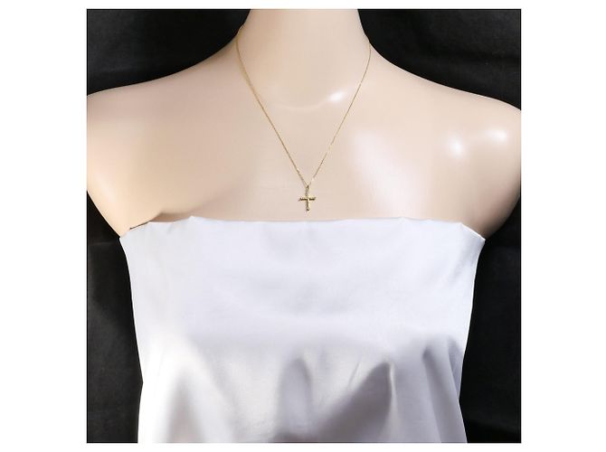 Autre Marque Collana in oro giallo 18K con diamante D'oro - vista 5