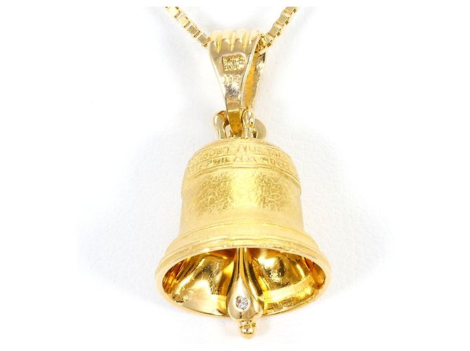 Autre Marque Collana in oro giallo 18K con diamante D'oro - vista 3