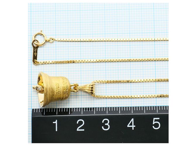 Autre Marque Collana in oro giallo 18K con diamante D'oro - vista 5