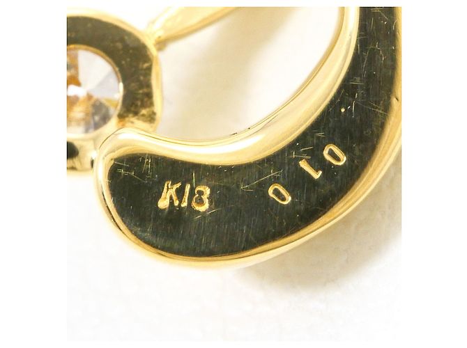 Autre Marque Collana in oro giallo 18K con diamante D'oro - vista 4