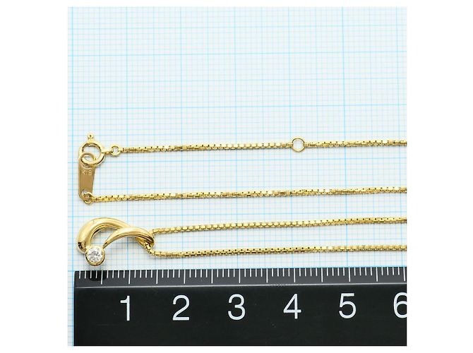 Autre Marque Collana in oro giallo 18K con diamante D'oro - vista 5