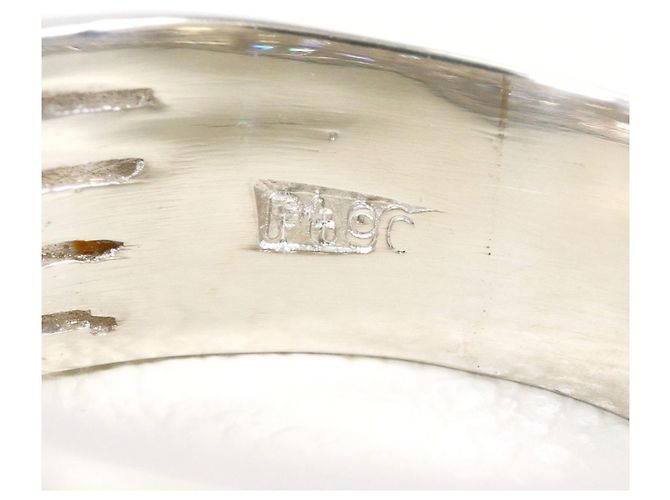 Autre Marque PT900 Platin Diamant Ehering - Ansicht 5