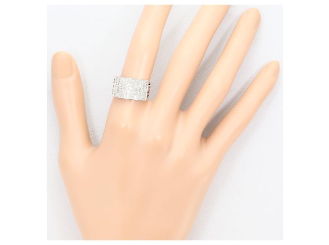 Autre Marque PT900 Platin Diamant Ehering - Ansicht 7