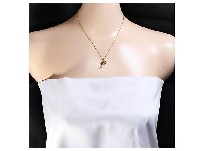Autre Marque Collana in oro giallo 18K con diamante D'oro - vista 6