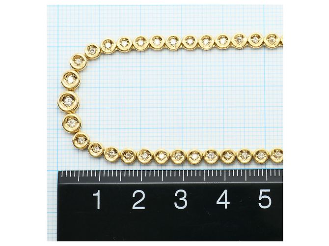 Autre Marque Collana in oro giallo 18K con diamante D'oro - vista 6