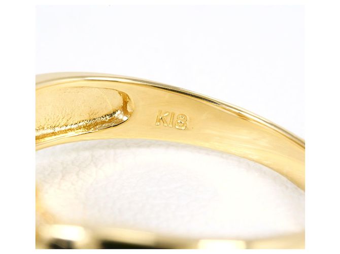 Autre Marque Anello fede in oro giallo 18K e diamanti D'oro - vista 5