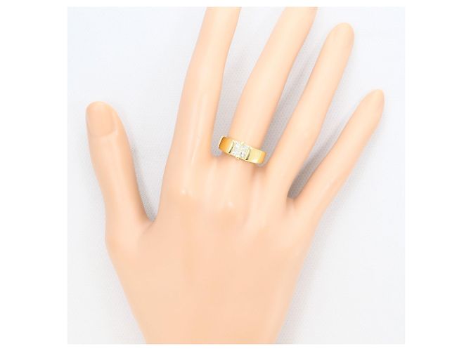 Autre Marque Anello fede in oro giallo 18K e diamanti D'oro - vista 6