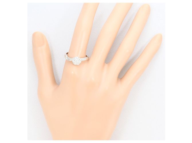 Autre Marque Platin-Diamant-Bandring - Ansicht 6