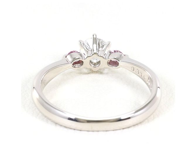 Autre Marque Platin-Diamant-Ehering - Ansicht 4