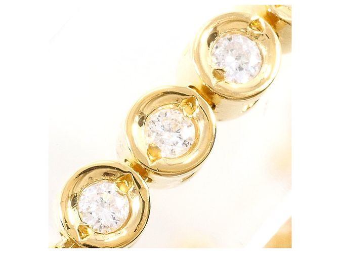 Autre Marque Bracciale con charm in oro giallo 18K e diamante D'oro - vista 2