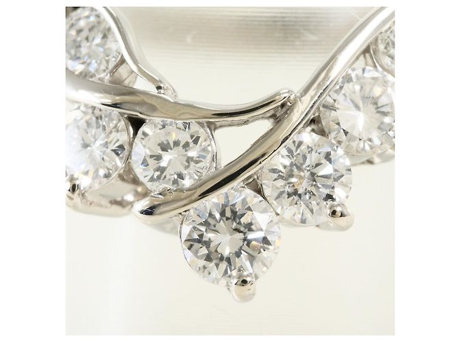 Autre Marque Platin-Diamant-Ehering - Ansicht 2