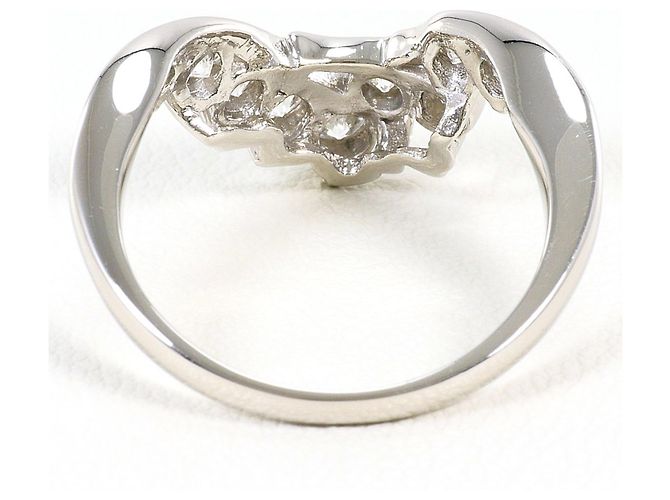 Autre Marque Platin-Diamant-Ehering - Ansicht 4