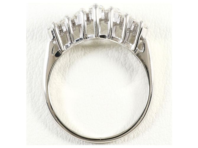 Autre Marque PT900 Platin-Diamant-Bandring - Ansicht 3