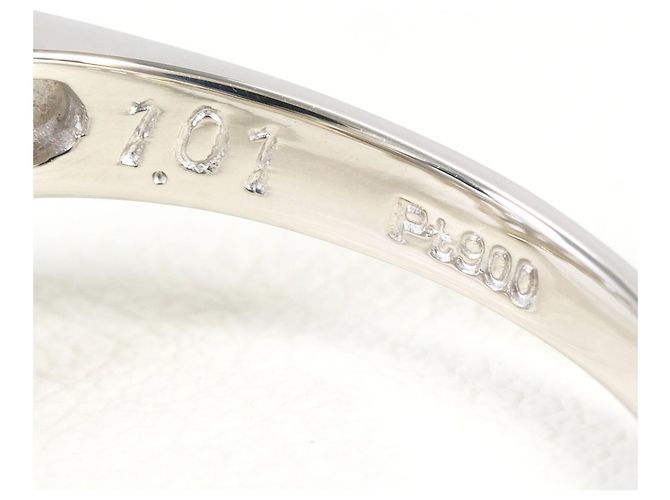 Autre Marque PT900 Platin-Diamant-Bandring - Ansicht 5