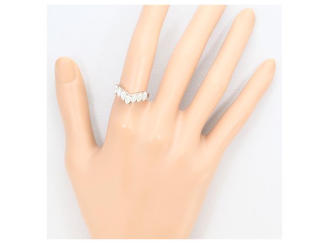 Autre Marque PT900 Platin-Diamant-Bandring - Ansicht 6