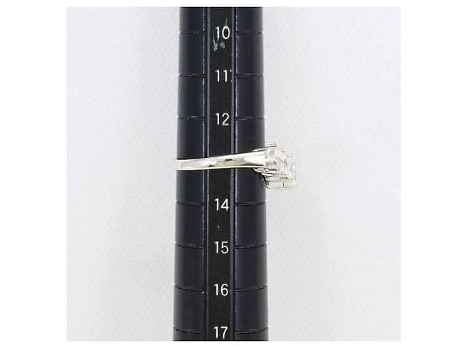 Autre Marque PT900 Platin-Diamant-Bandring - Ansicht 7
