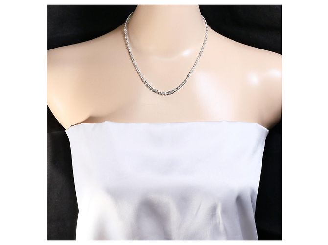 Autre Marque Collana in oro bianco 18K e diamanti D'oro - vista 7