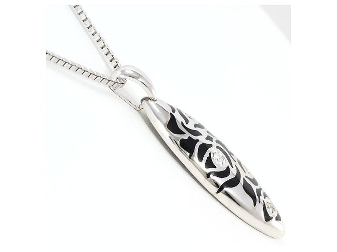 Autre Marque Collana in oro bianco 18K e diamanti D'oro - vista 2
