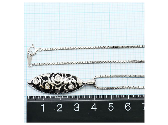 Autre Marque Collana in oro bianco 18K e diamanti D'oro - vista 5