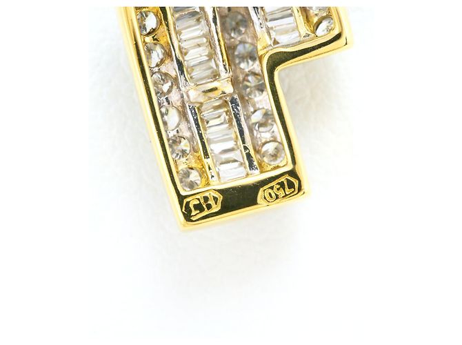 Autre Marque Collana in oro 18K con diamante D'oro - vista 4