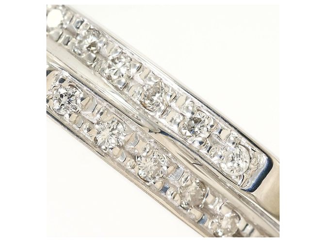 Autre Marque Bandring aus 18K Weißgold mit Diamant Golden - Ansicht 2