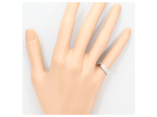 Autre Marque Bandring aus 18K Weißgold mit Diamant Golden - Ansicht 6