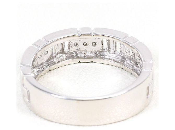 Autre Marque Ehering aus 14K Weißgold mit Diamant Golden - Ansicht 4