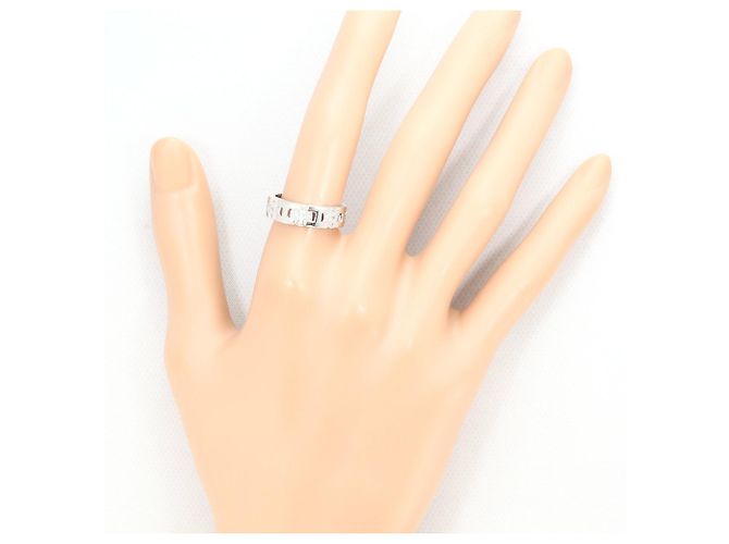 Autre Marque Ehering aus 14K Weißgold mit Diamant Golden - Ansicht 7
